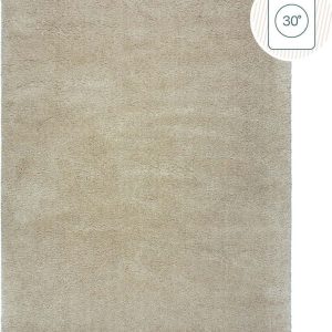 Béžový pratelný koberec z recyklovaných vláken 160x230 cm Fluffy – Flair Rugs