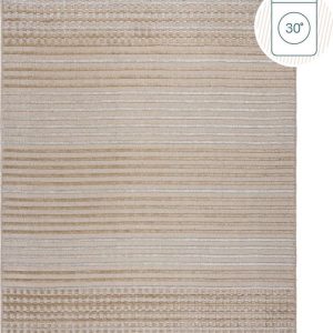 Béžový pratelný koberec z žinylky 120x160 cm Elton – Flair Rugs