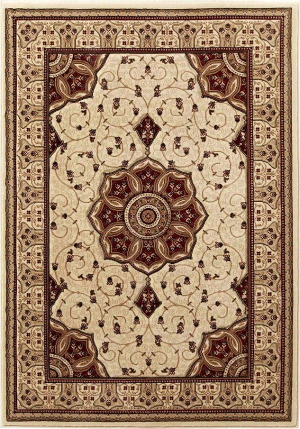 Červeno-béžový koberec 280x380 cm Heritage – Think Rugs