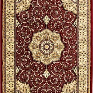 Červený koberec 80x140 cm Heritage – Think Rugs