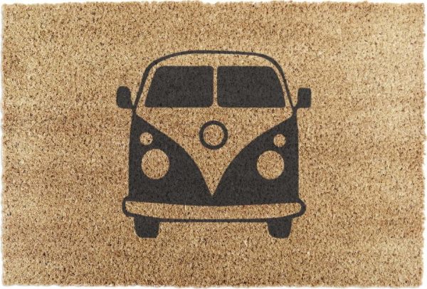 Rohožka z kokosového vlákna 40x60 cm Campervan – Artsy Doormats