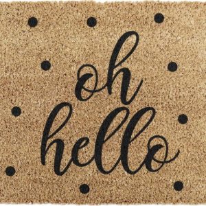 Rohožka z kokosového vlákna 40x60 cm Oh Hello – Artsy Doormats