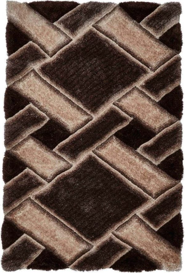 Tmavě hnědý ručně tkaný koberec 120x170 cm Noble House – Think Rugs