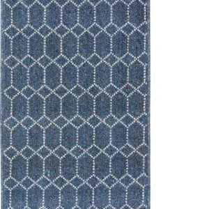 Tmavě modrý pratelný běhoun 57x230 cm Argyll – Flair Rugs