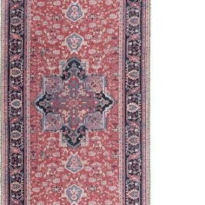 Vínový pratelný běhoun s příměsí recyklovaných vláken 60x230 cm Windsor – Flair Rugs