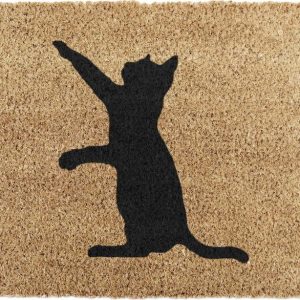 Rohožka z kokosového vlákna 40x60 cm Cat – Artsy Doormats