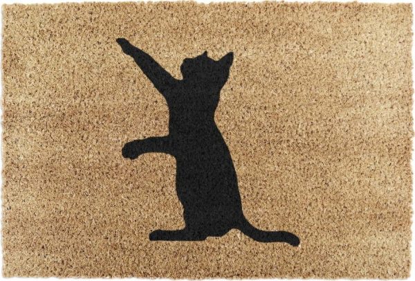 Rohožka z kokosového vlákna 40x60 cm Cat – Artsy Doormats