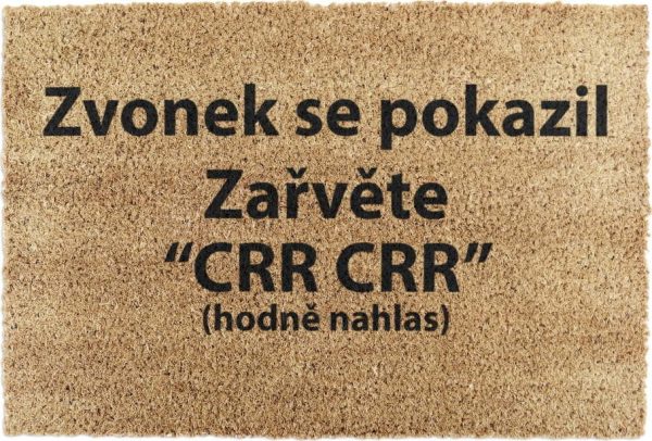 Rohožka z kokosového vlákna 40x60 cm Crr Crr – Artsy Doormats