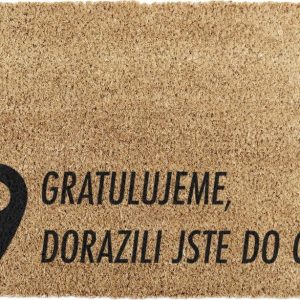 Rohožka z kokosového vlákna 40x60 cm Pin – Artsy Doormats