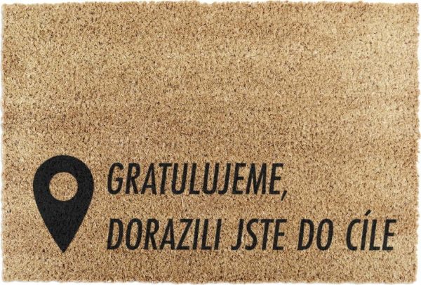 Rohožka z kokosového vlákna 40x60 cm Pin – Artsy Doormats