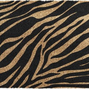 Rohožka z kokosového vlákna 40x60 cm Zebra – Artsy Doormats