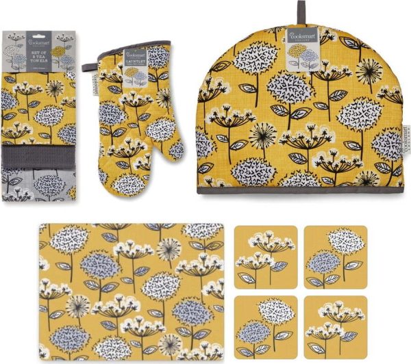 Sada kuchynského textilu 13 ks Retro Meadow – Cooksmart ®