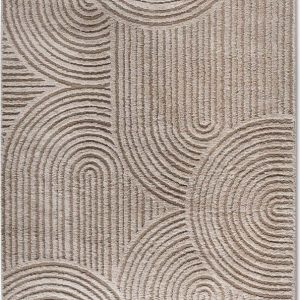 Béžový koberec 80x120 cm Chappe Beige – Elle Decoration