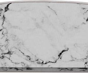 Bílé nášlapy na schody v sadě 16 ks 20x65 cm Marble Dream – Vitaus