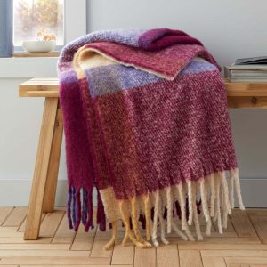 Deka 130x170 cm Mohair Check – Catherine Lansfield