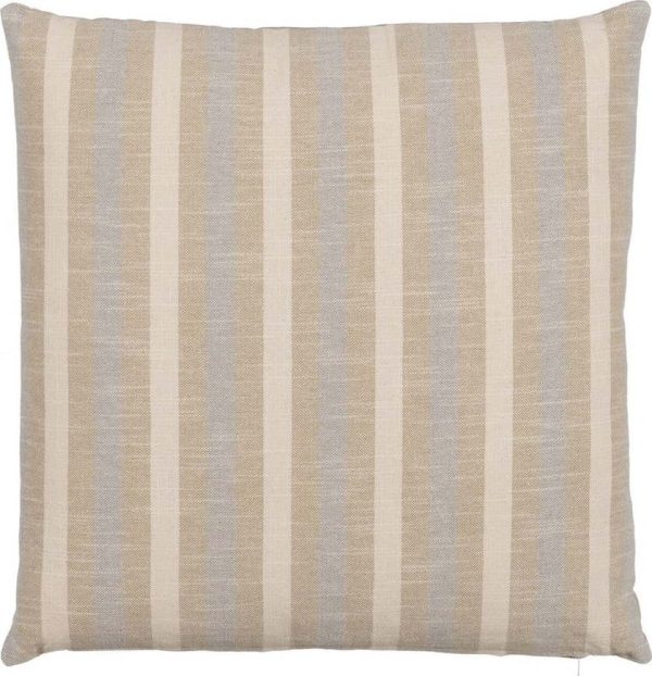 Dekorační polštář s příměsí lnu 50x50 cm Stripy – Ixia