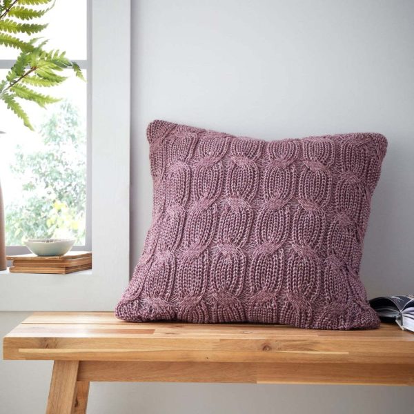 Povlak na polštář 45x45 cm Chunky Marl Knit – Catherine Lansfield