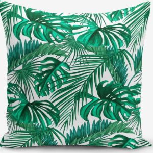 Povlak na polštář s příměsí bavlny Minimalist Cushion Covers Mint Green Kavanice