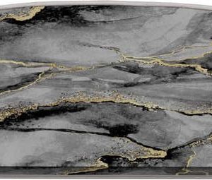 Šedé nášlapy na schody v sadě 16 ks 20x65 cm Golden Marble – Vitaus