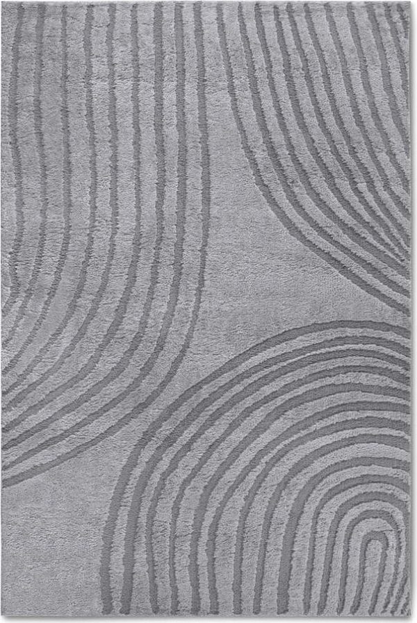 Šedý koberec 200x280 cm Pigment Light Grey – Elle Decoration