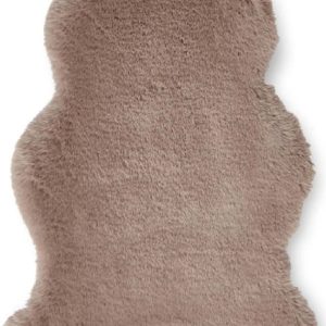 Světle hnědá syntetická kožešina 60x90 cm Super Teddy – Think Rugs