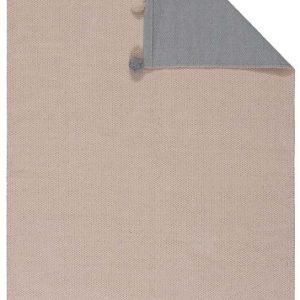 Světle růžový bavlněný dětský koberec 100x150 cm Pom Edge Reversible – Flair Rugs