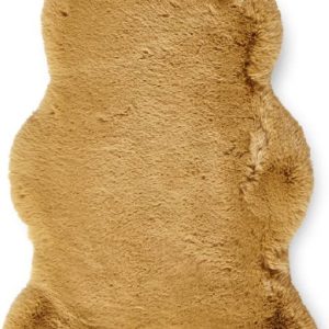 Syntetická kožešina v hořčicové barvě 60x90 cm Super Teddy – Think Rugs