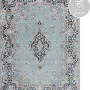 Tyrkysový pratelný koberec 120x170 cm FOLD Colby – Flair Rugs