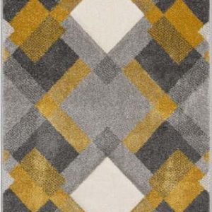 Žluto-šedý běhoun 80x230 cm Nimbus – Flair Rugs