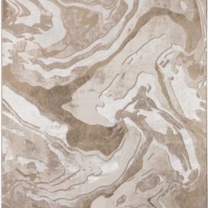 Béžový koberec 120x170 cm Marbled – Flair Rugs