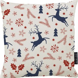 Dekorační polštář s vánočním motivem 45x45 cm Christmas Symbols – Butter Kings