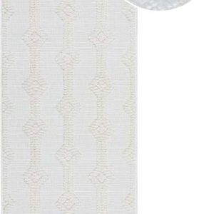 Krémový běhoun z žinylky 60x240 cm Shyla – Flair Rugs