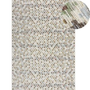 Krémový koberec 155x230 cm Abstract Diamond – Flair Rugs