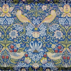 Rohožka 40x70 cm William Morris Strawberry Thief – Artsy Doormats