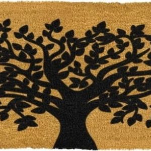 Rohožka z přírodního kokosového vlákna Artsy Doormats Tree Of Life