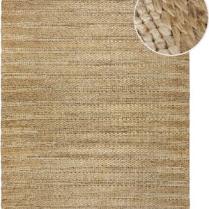 Ručně tkaný kenafový koberec v přírodní barvě 160x230 cm Drew Stripe – Flair Rugs