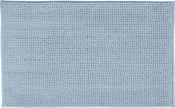 Světle modrá koupelnová předložka 50x80 cm Bobble – Catherine Lansfield