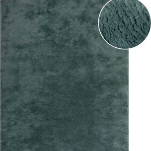 Syntetická kožešina v petrolejové barvě 120x170 cm Faroe Wool Look Fur – Flair Rugs