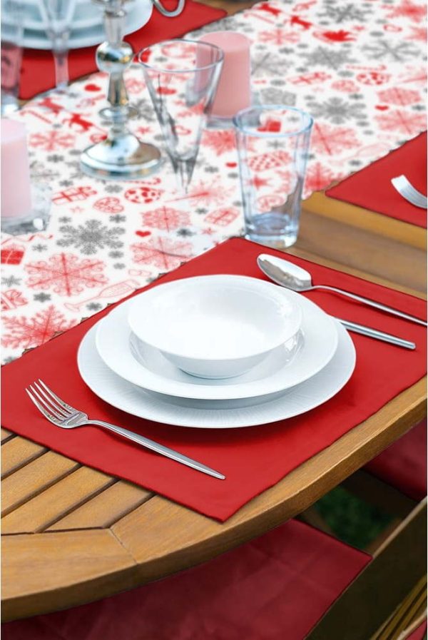 Vánoční set 4 ks prostírání a běhounu na stůl 140x45 cm American Servis - Mila Home