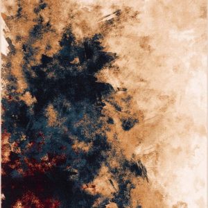 Vlněný koberec 200x300 cm Burst dark beige – Agnella