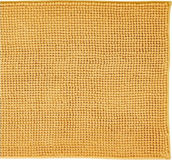 Žlutá koupelnová předložka 50x80 cm Bobble – Catherine Lansfield