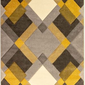 Žlutý/šedý koberec 160x230 cm Nimbus – Flair Rugs