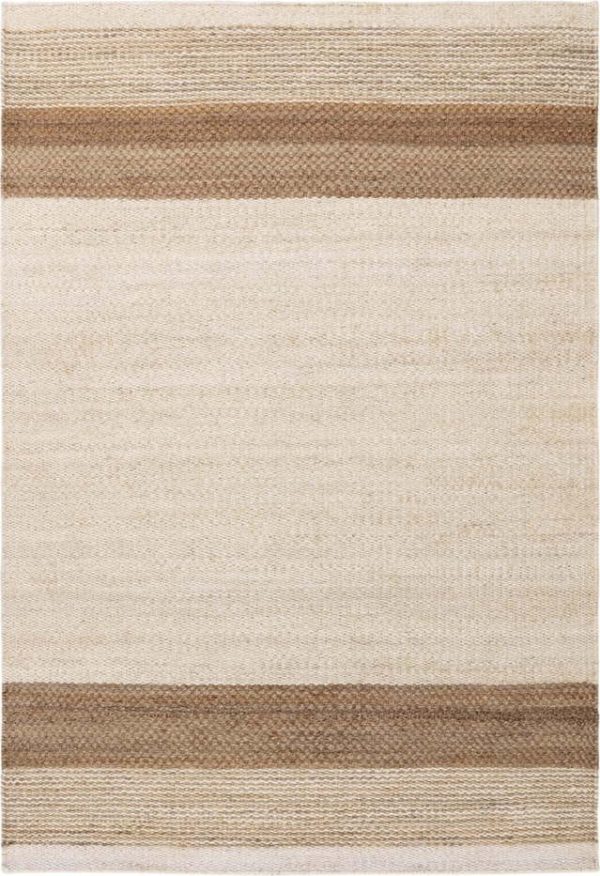 Béžový oboustranný ručně tkaný jutový koberec 120x170 cm Cedar – Asiatic Carpets