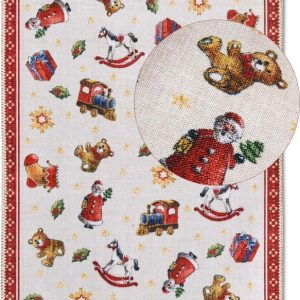 Červený koberec s vánočním motivem 50x80 cm Red Christmas – Villeroy&Boch