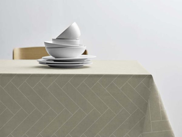 Damaškový ubrus 140x220 cm Tiles Damask – Södahl