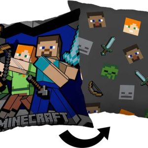 Dětský polštářek Minecraft Survival Mode – Jerry Fabrics