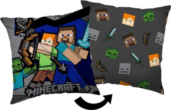 Dětský polštářek Minecraft Survival Mode – Jerry Fabrics