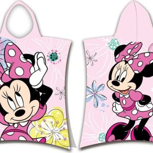 Růžový froté dětský župan Minnie – Jerry Fabrics