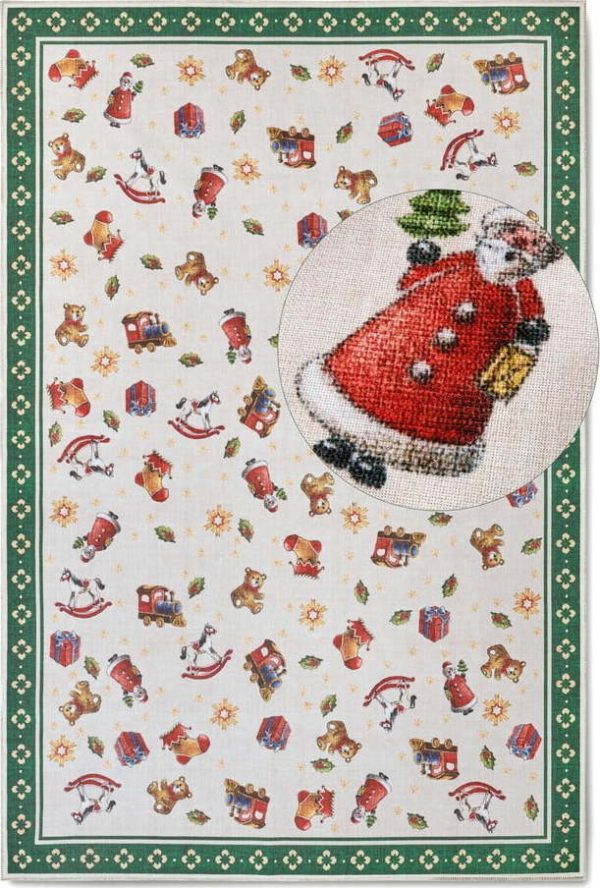 Zelený koberec s vánočním motivem 160x230 cm Green Christmas – Villeroy&Boch