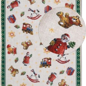 Zelený koberec s vánočním motivem 50x80 cm Green Christmas – Villeroy&Boch